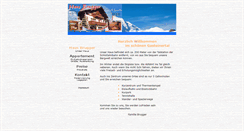 Desktop Screenshot of haus-brugger.at